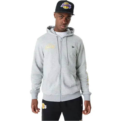 LA Lakers Kapuzenpullover , Herren, Größe: S - new era - Modalova