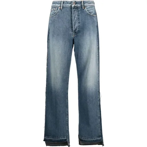 Distressed Wide-Leg Jeans , female, Sizes: W27, W28, W29 - 3X1 - Modalova