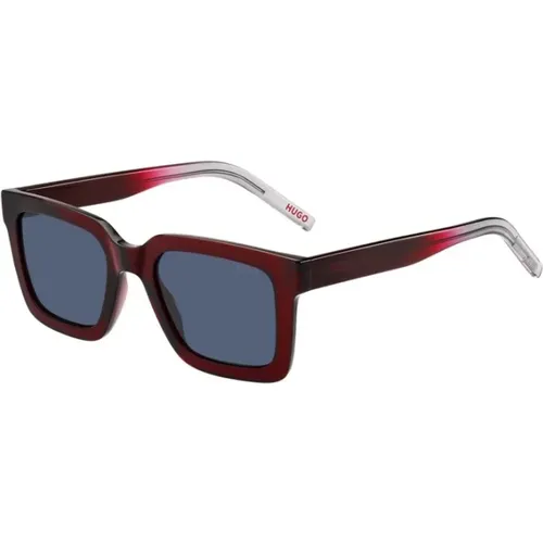 Burgundy Grey Blue Sonnenbrille HG 1259/S - Hugo Boss - Modalova