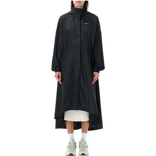 Nylon Trench Coat , female, Sizes: M - Nike - Modalova