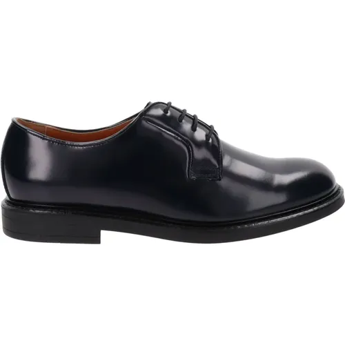 Leather Lace-up Shoes , male, Sizes: 7 UK, 6 UK, 8 UK, 9 UK, 10 UK - Nerogiardini - Modalova