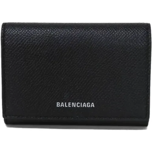 Pre-owned Leather wallets , female, Sizes: ONE SIZE - Balenciaga Vintage - Modalova