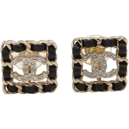 Pre-owned Metal earrings , female, Sizes: ONE SIZE - Chanel Vintage - Modalova