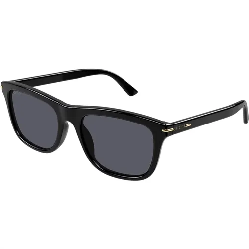 Mens Gg1444S 001 Sunglasses , male, Sizes: 55 MM - Gucci - Modalova