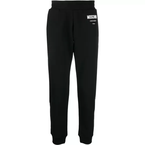 Casual Schwarze Baumwolle Activewear Hose - Moschino - Modalova