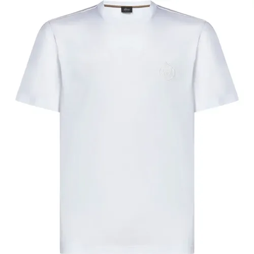 Mens Clothing T-Shirts Polos Ss24 , male, Sizes: 2XL, S, M, XL - Brioni - Modalova