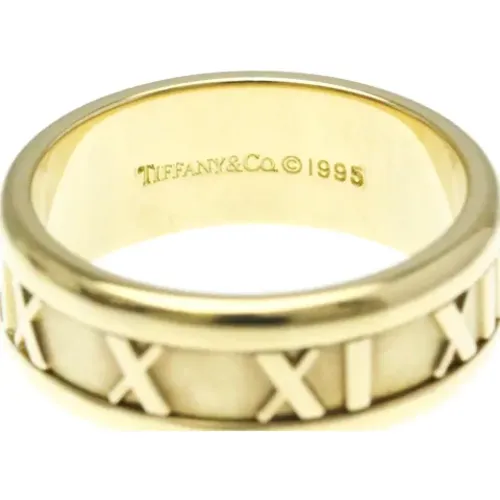 Pre-owned Gold rings , female, Sizes: ONE SIZE - Tiffany & Co. Pre-owned - Modalova