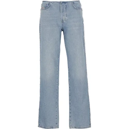 Gerades Jeans , Damen, Größe: W27 - Diesel - Modalova