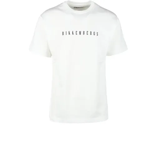T-Shirt for Men , male, Sizes: M, L - Bikkembergs - Modalova