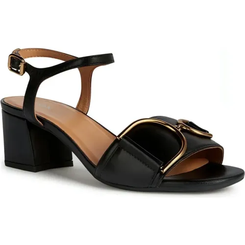 Flat Sandals for Women , female, Sizes: 5 UK - Geox - Modalova