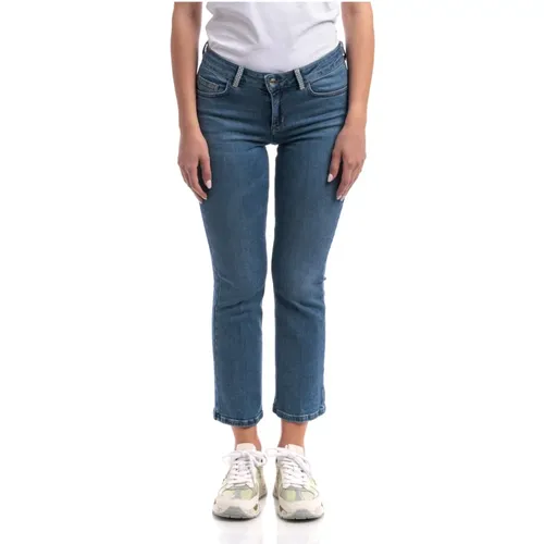 Cropped Bootcut Jeans , Damen, Größe: W31 - Liu Jo - Modalova