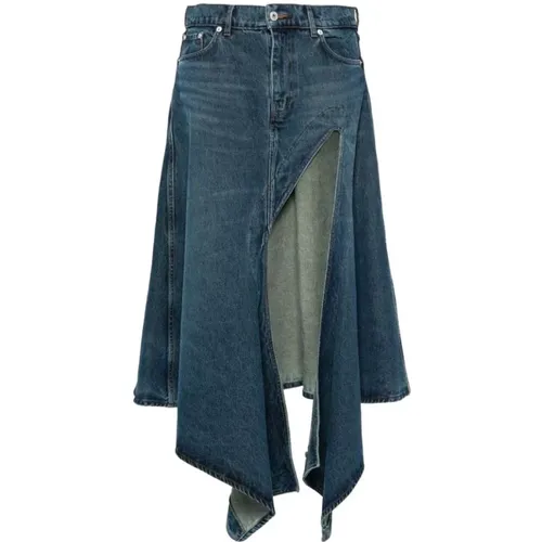 Denim Skirts , female, Sizes: XS, S - Y/Project - Modalova