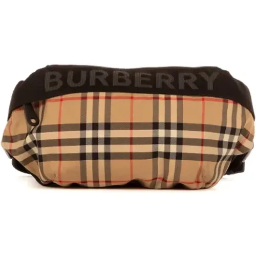 Pre-owned Canvas crossbody-bags , female, Sizes: ONE SIZE - Burberry Vintage - Modalova