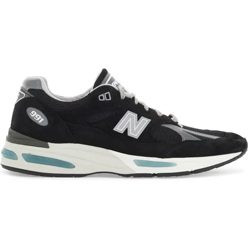 Mesh & Wildleder Sneakers , Herren, Größe: 37 EU - New Balance - Modalova