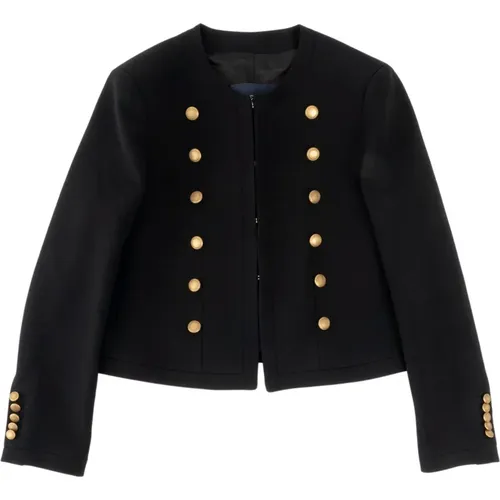 Multifunctional Jacket Kelly with Gold Buttons , female, Sizes: M - Seafarer - Modalova