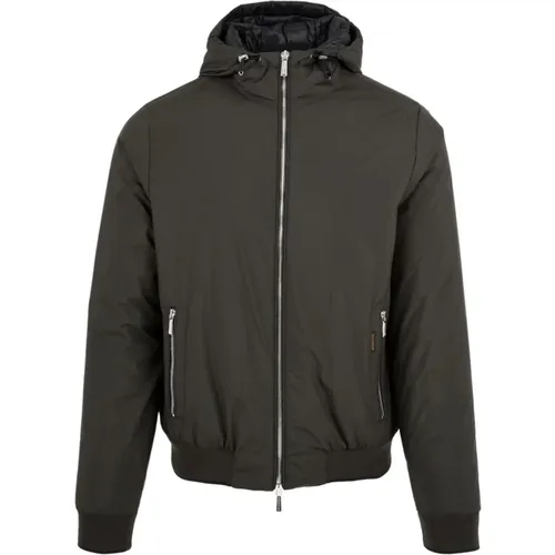 Waterproof and Windproof Technical Jacket , male, Sizes: L, M - Moorer - Modalova