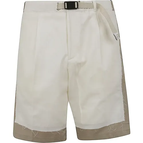 P04 Weiße Shorts,Sand Leinen Shorts Sand - White Sand - Modalova