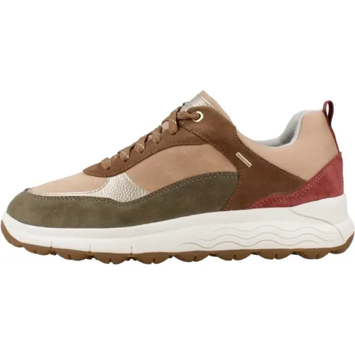 Sneakers Spherica Stil , Damen, Größe: 38 EU - Geox - Modalova