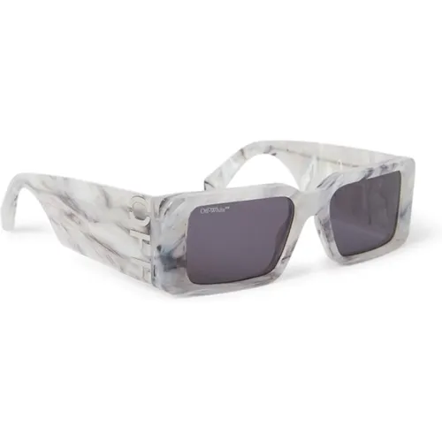 Milano Sunglasses , unisex, Sizes: 54 MM - Off White - Modalova