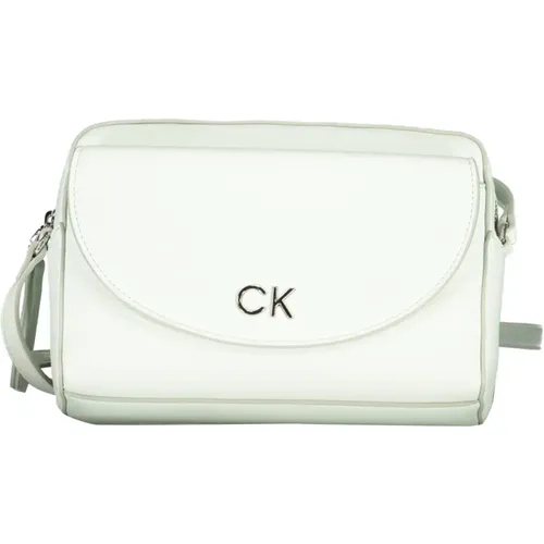 Shoulder Bag with Zip and Logo , female, Sizes: ONE SIZE - Calvin Klein - Modalova