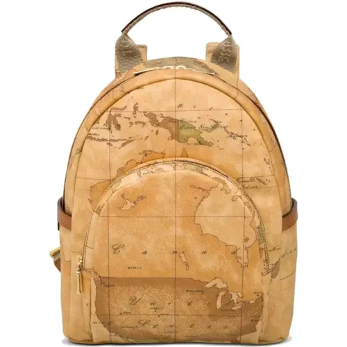 Klassischer Geo-Print Rucksack - Alviero Martini 1a Classe - Modalova