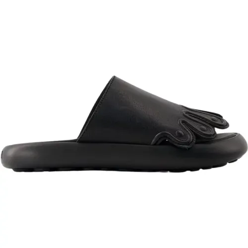 Leather Slip-on Sandals , female, Sizes: 8 UK, 5 UK, 7 UK, 6 UK - Camper - Modalova