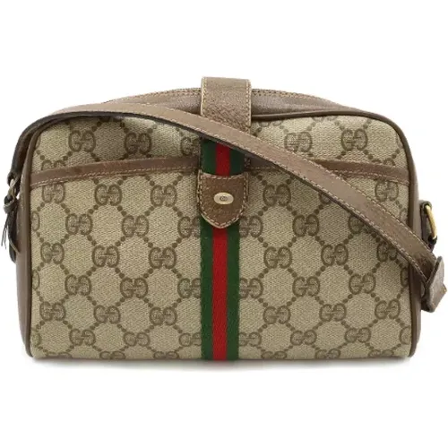 Pre-owned Canvas crossbody-bags , female, Sizes: ONE SIZE - Gucci Vintage - Modalova