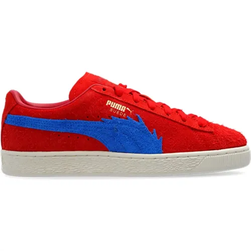 Suede X ONE Piece sneakers , Herren, Größe: 42 1/2 EU - Puma - Modalova