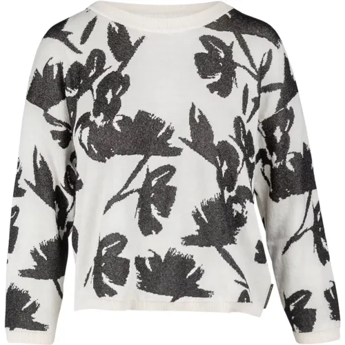 Cotton Lurex Sweater , female, Sizes: XS - Alessia Santi - Modalova