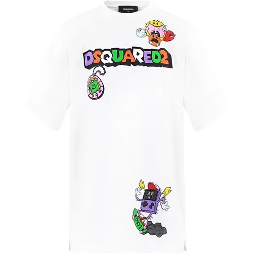 T-Shirts , Herren, Größe: L - Dsquared2 - Modalova