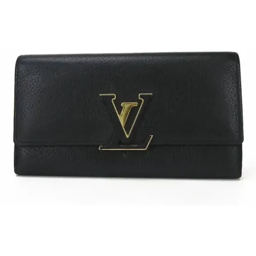 Pre-owned Leather wallets , female, Sizes: ONE SIZE - Louis Vuitton Vintage - Modalova