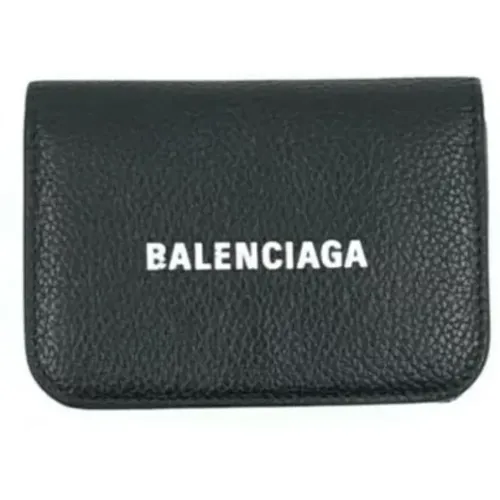 Pre-owned Leather wallets , female, Sizes: ONE SIZE - Balenciaga Vintage - Modalova