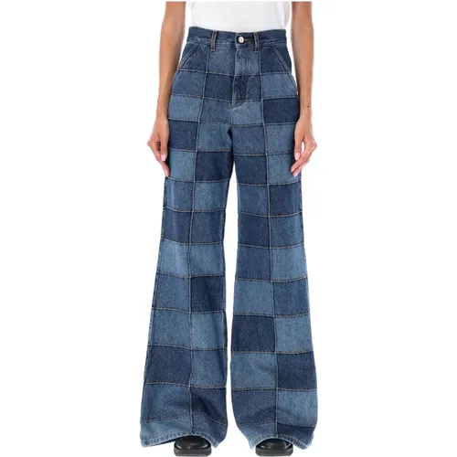 Patchwork Denim Jeans , female, Sizes: S, XS - Chloé - Modalova