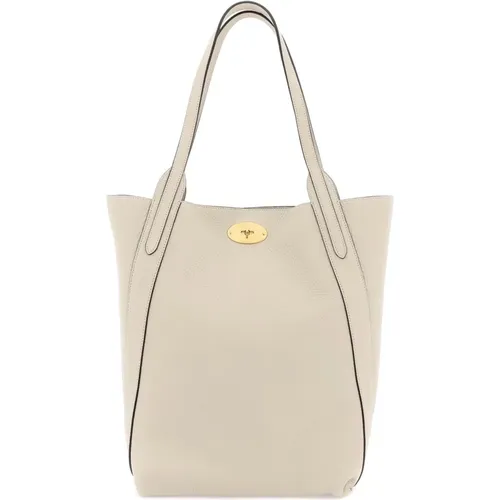 Grained Leather Bayswater Tote Bag - Mulberry - Modalova