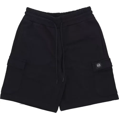 Schwarze Cargo Sweatpants , Herren, Größe: S - Dolly Noire - Modalova