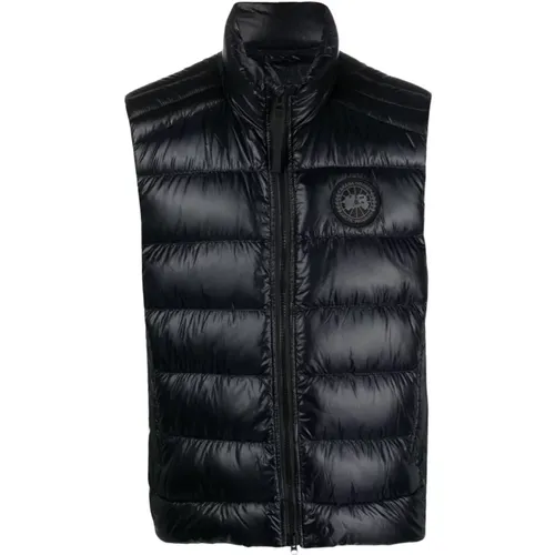 Crofton Vest Ripstop Padded Design , male, Sizes: L - Canada Goose - Modalova