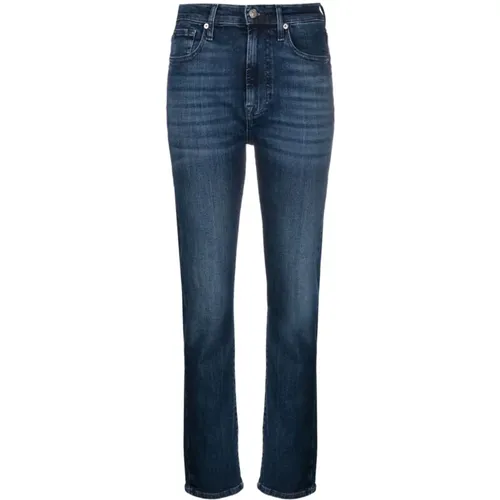 Slim-fit Jeans , Damen, Größe: W24 - 7 For All Mankind - Modalova
