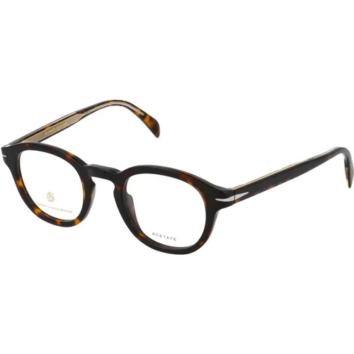 Stylish Optical Glasses DB 7017 , male, Sizes: 46 MM - Eyewear by David Beckham - Modalova