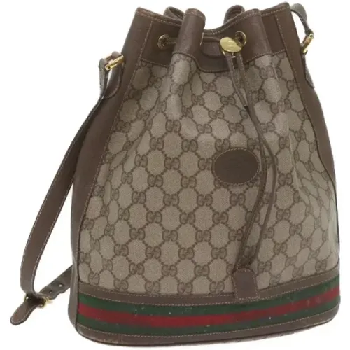 Pre-owned Canvas gucci-bags , female, Sizes: ONE SIZE - Gucci Vintage - Modalova