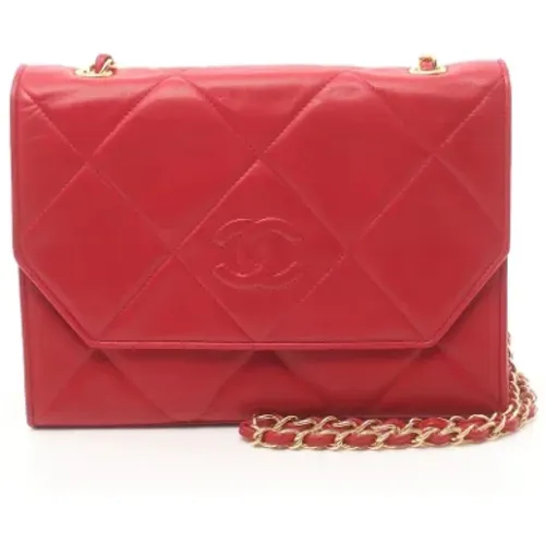 Pre-owned Leather chanel-bags , female, Sizes: ONE SIZE - Chanel Vintage - Modalova