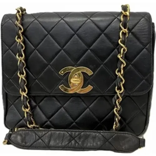 Pre-owned Leather chanel-bags , female, Sizes: ONE SIZE - Chanel Vintage - Modalova