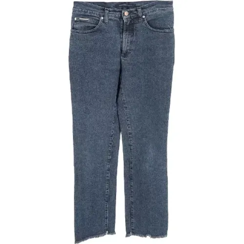 Pre-owned Cotton jeans , female, Sizes: 2XS - Valentino Vintage - Modalova