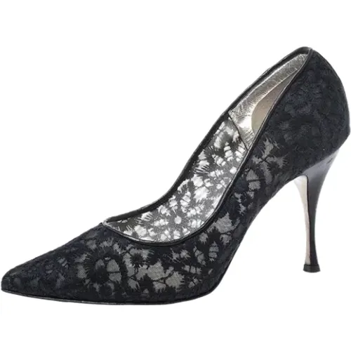 Pre-owned Mesh heels , female, Sizes: 7 UK - Dolce & Gabbana Pre-owned - Modalova