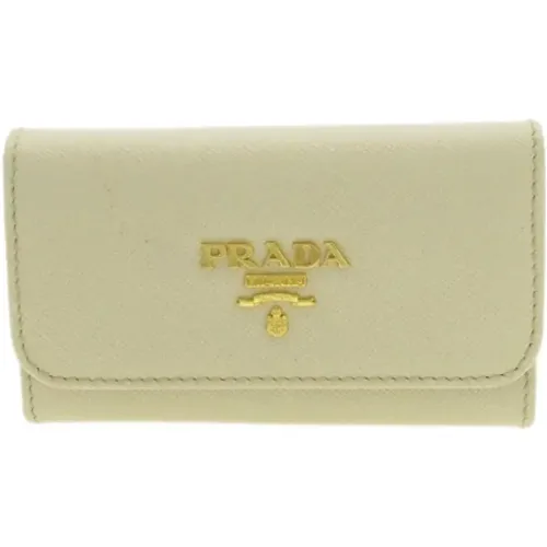 Pre-owned Leather key-holders , female, Sizes: ONE SIZE - Prada Vintage - Modalova