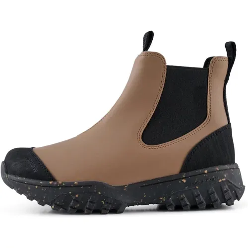 Wasserdichter Track Stiefel mit Fischleder-Details , Damen, Größe: 39 EU - Woden - Modalova