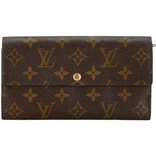 Pre-owned Canvas wallets , female, Sizes: ONE SIZE - Louis Vuitton Vintage - Modalova