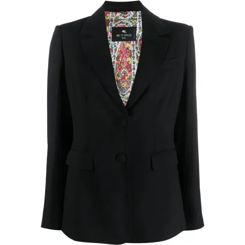 Blazer , female, Sizes: 2XS - ETRO - Modalova