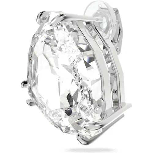 Mesmera Trilliant Crystal Earclip White , female, Sizes: ONE SIZE - Swarovski - Modalova