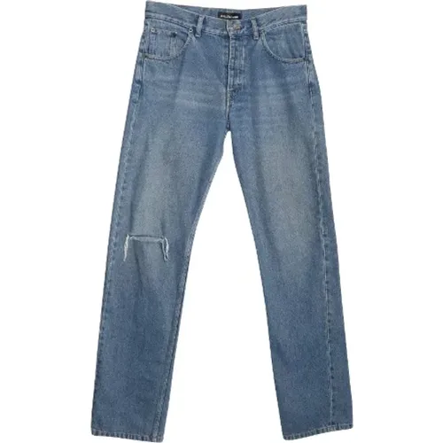 Pre-owned Cotton jeans , female, Sizes: S - Balenciaga Vintage - Modalova
