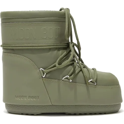 Khaki Stiefeletten Aw24 Stilvoller Komfort , Herren, Größe: 42 EU - moon boot - Modalova